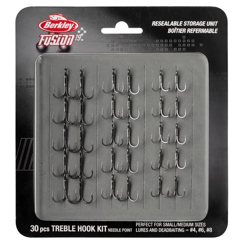 Berkley Fusion19 Treble Kit Small 30pcs 1 Berkley Fusion19 Treble Kit Small 30pcs