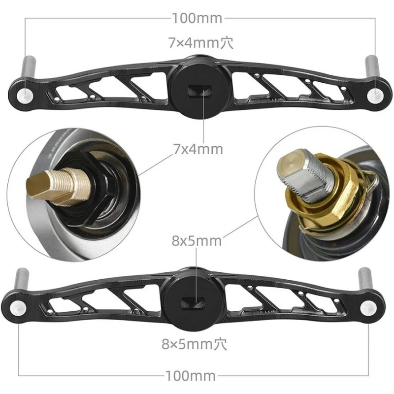Gomexus Crank Double Handle 2 Gomexus Crank Double Handle – Bild 2