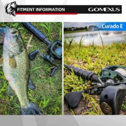 Gomexus 110mm Aluminium Handle With 35mm TPE Knob -Angebote Shimano Store BS110HTE35BKTNr 5