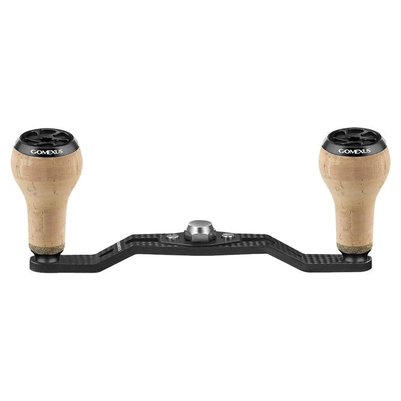 Gomexus 100mm Carbon Handle With 27mm Cork Knob 1 Gomexus 100mm Carbon Handle With 27mm Cork Knob