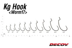 Decoy Worm 17kg Hook -Angebote Shimano Store DW17KG1r 4