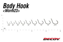 Decoy Worm23 Body Hook -Angebote Shimano Store DW231r 4