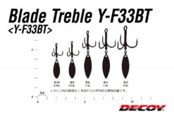 Decoy Blade Treble Y-F33BT -Angebote Shimano Store DYF33BT2r 3