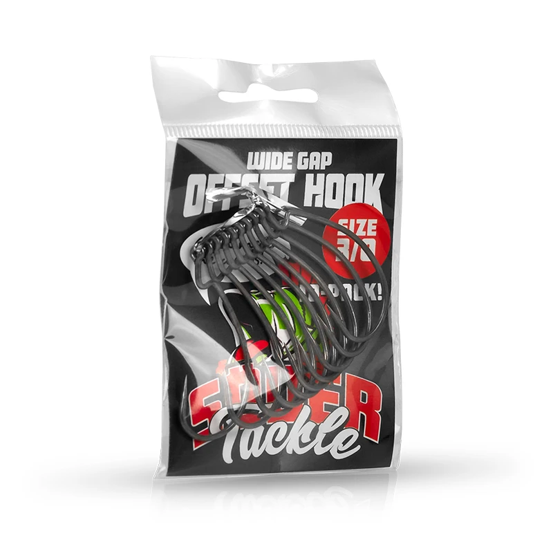 Söder Tackle Wide Gap Offset Hook 10-pack 1 Söder Tackle Wide Gap Offset Hook 10-pack